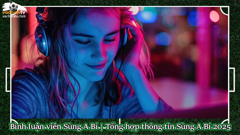 Bình luận viên Sùng A Bí